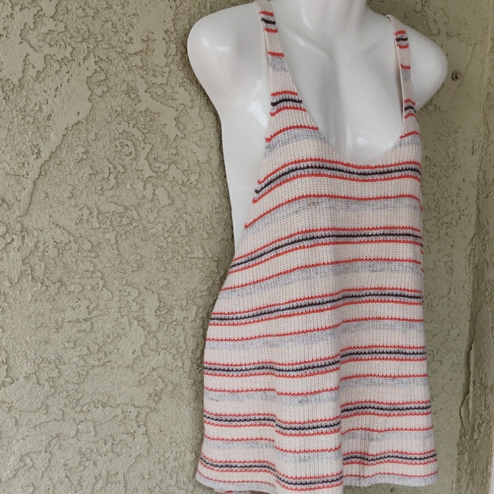 Free people oversized striped knit tank top - Picture 5 of 8